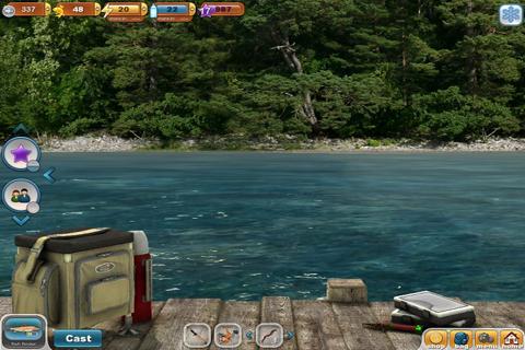 Description: Game memancing ikan di sungai
