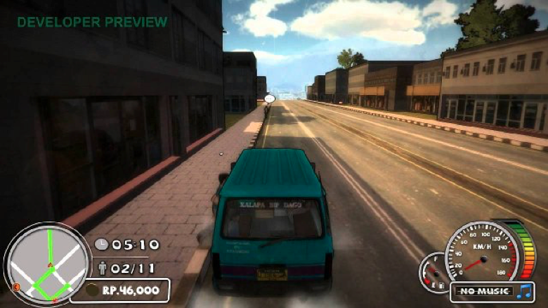 Download Game Gratis Simulasi Mengendarai Mobil Angkot Indonesia