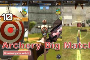 Download Simulasi Game Permainan Latihan Memanah untuk Android Big Archery Match
